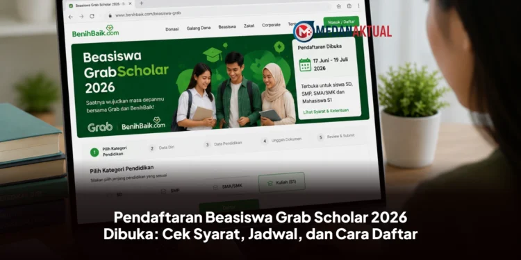 Pendaftaran Beasiswa Grab Scholar 2026 Dibuka: Cek Syarat, Jadwal, dan Cara Daftar