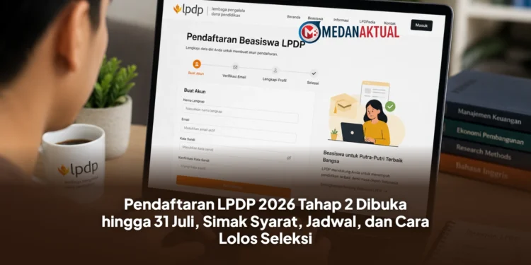 Pendaftaran LPDP 2026 Tahap 2 Dibuka hingga 31 Juli, Simak Syarat, Jadwal, dan Cara Lolos Seleksi