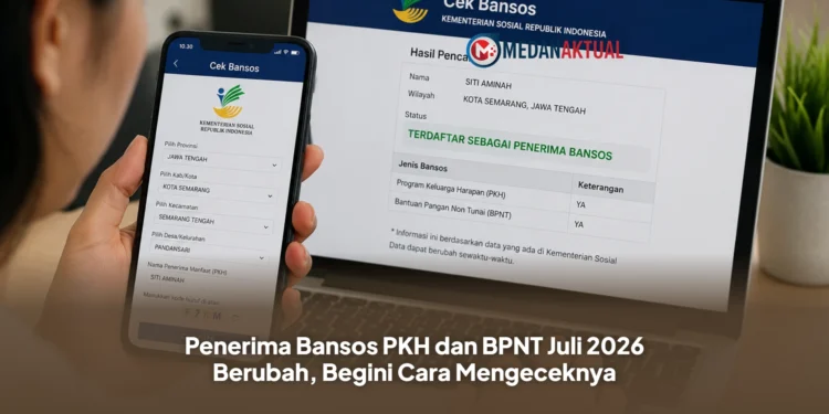 Penerima Bansos PKH dan BPNT Juli 2026 Berubah, Begini Cara Mengeceknya