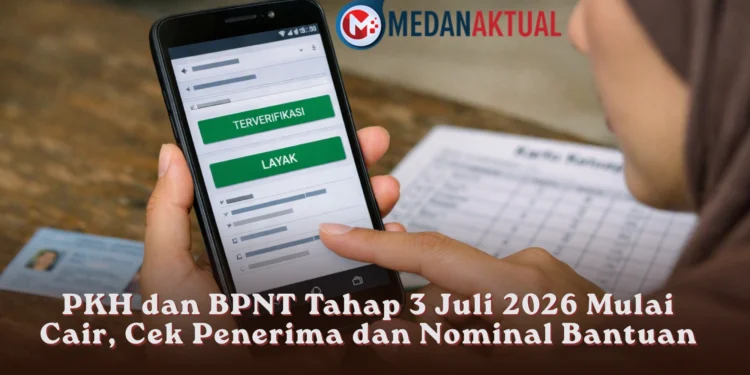 PKH dan BPNT Tahap 3 Juli 2026 Mulai Cair, Cek Penerima dan Nominal Bantuan