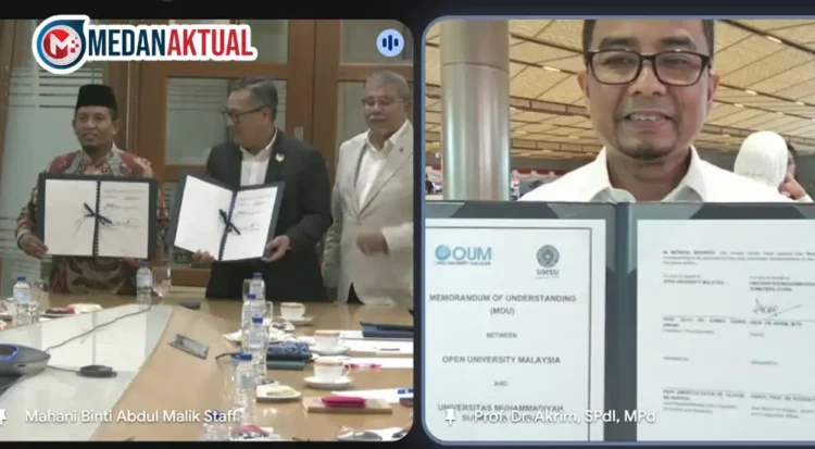 Kerjasama UMSU dan OUM: Gebrakan Baru Menuju Pendidikan Internasional yang Lebih Fleksibel