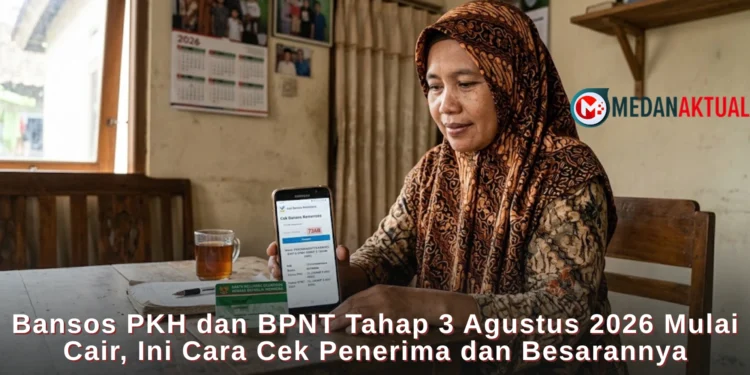 Bansos PKH dan BPNT Tahap 3 Agustus 2026 Mulai Cair, Ini Cara Cek Penerima dan Besarannya