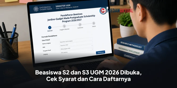 Beasiswa S2 dan S3 UGM 2026 Dibuka, Cek Syarat dan Cara Daftarnya