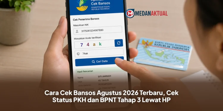 Cara Cek Bansos Agustus 2026 Terbaru, Cek Status PKH dan BPNT Tahap 3 Lewat HP