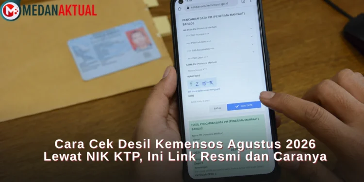 Cara Cek Desil Kemensos Agustus 2026 Lewat NIK KTP, Ini Link Resmi dan Caranya