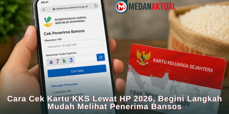 Cara Cek Kartu KKS Lewat HP 2026, Begini Langkah Mudah Melihat Penerima Bansos