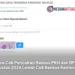 Cara Cek Pencairan Bansos PKH dan BPNT Agustus 2026 Lewat Cek Bansos Kemensos