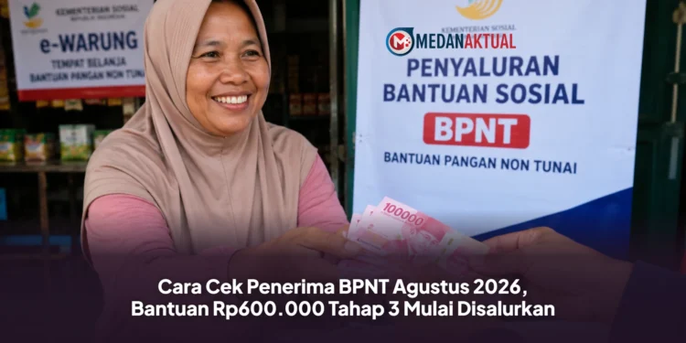 Cara Cek Penerima BPNT Agustus 2026, Bantuan Rp600.000 Tahap 3 Mulai Disalurkan