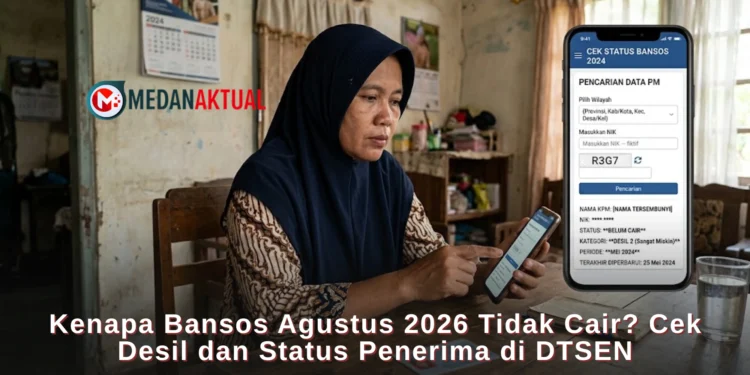 Kenapa Bansos Agustus 2026 Tidak Cair? Cek Desil dan Status Penerima di DTSEN
