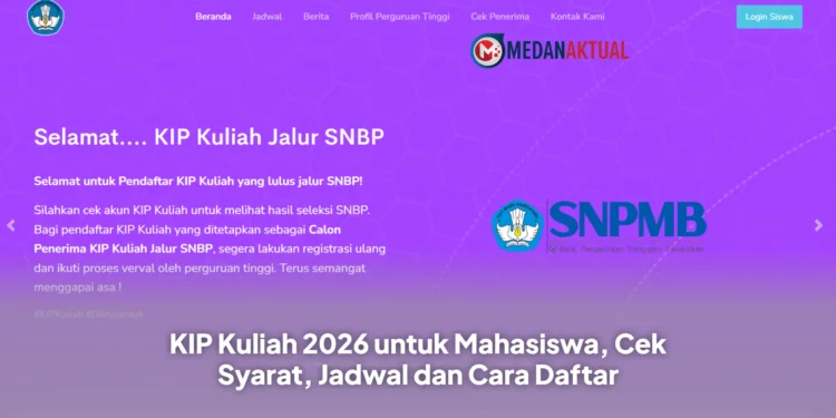 KIP Kuliah 2026 untuk Mahasiswa, Cek Syarat, Jadwal dan Cara Daftar