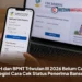 PKH dan BPNT Triwulan III 2026 Belum Cair? Begini Cara Cek Status Penerima Bansos