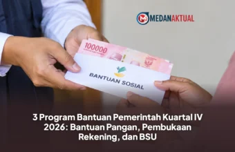 3 Program Bantuan Pemerintah Kuartal IV 2026: Bantuan Pangan, Pembukaan Rekening, dan BSU