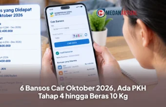 6 Bansos Cair Oktober 2026, Ada PKH Tahap 4 hingga Beras 10 Kg